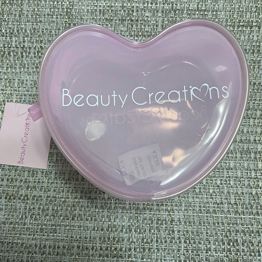 Beauty Creations Light Pink Zippered Pouch